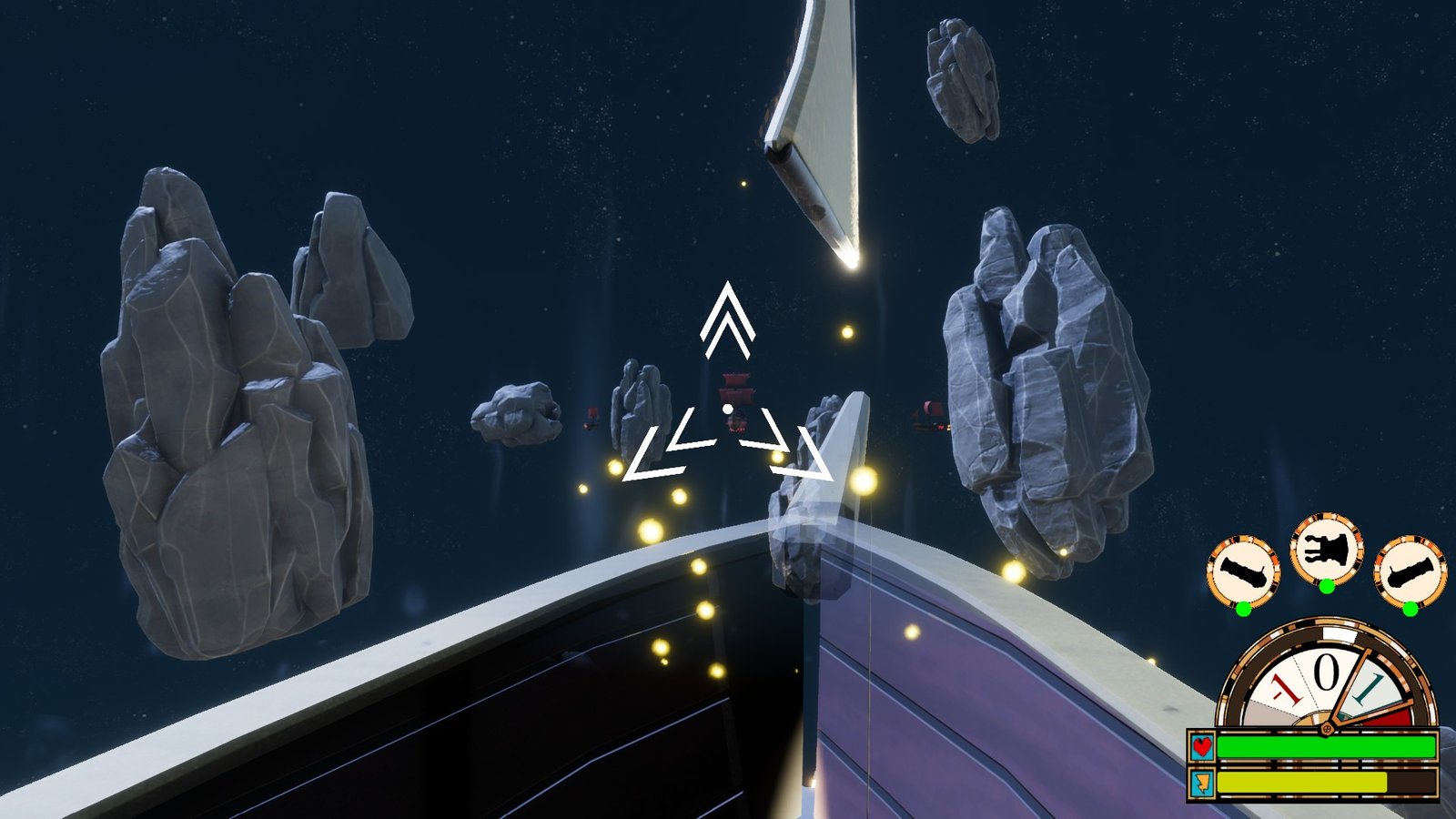 Brick et langue de bois dans Void Sails - Game Side Story
